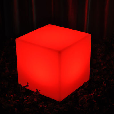 Une chaise lumineuse en plastique IP65 imperméable à l'eau pour la décoration de parcs