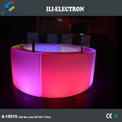 Éclairé Compteur à barres LED portable Léger mobile Durable étanche pour les événements