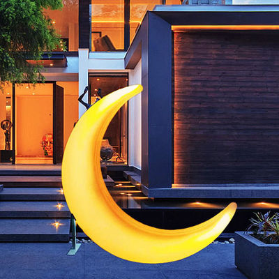 Piscine extérieure Lumières lumineuses en forme de croissant de lune Pour la décoration d'événements de célébration des festivals