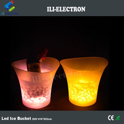 Vendeur en chaleur bouteille de glace en plastique à LED champagne