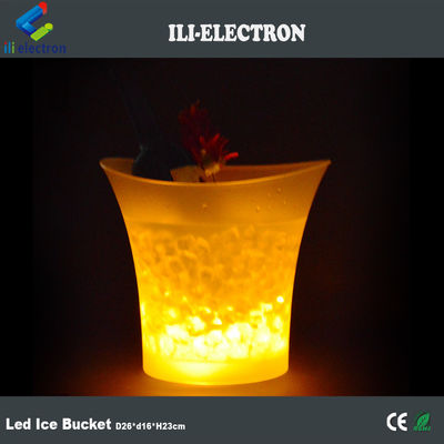 Vendeur en chaleur bouteille de glace en plastique à LED champagne