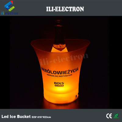 Vendeur en chaleur bouteille de glace en plastique à LED champagne