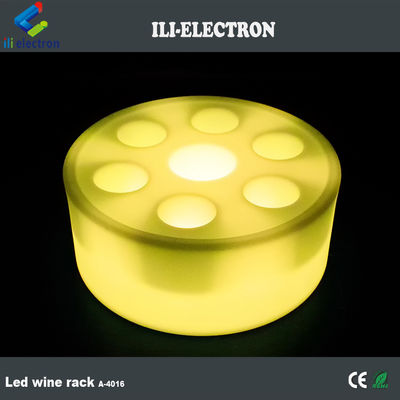 Commande à distance rechargeable unique en plastique à LED