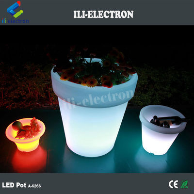 Contrôle tactile du planteur de vase à LED rechargeable
