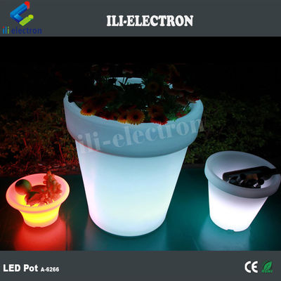 Contrôle tactile du planteur de vase à LED rechargeable