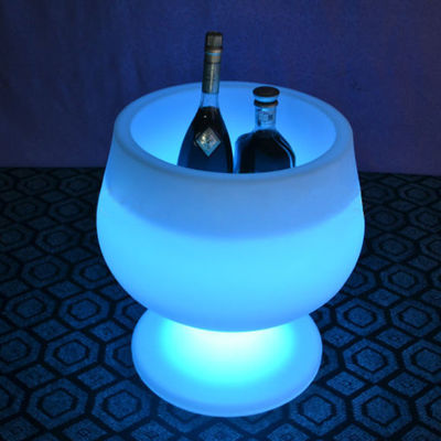 Bouteille de glace à LED en vin plastique clignotante rechargeable pour l' extérieur