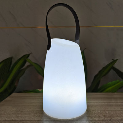 Lampe LED portable en plastique à télécommande sans fil pour jardin
