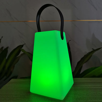 Lampe de jardin à LED en plastique à changement de couleur étanche à l'eau avec télécommande