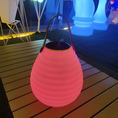 Lanterne LED portable en forme de goutte d'eau 3500K pour jardin extérieur