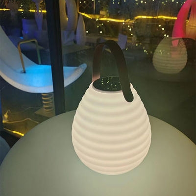 Lanterne LED portable en forme de goutte d'eau 3500K pour jardin extérieur