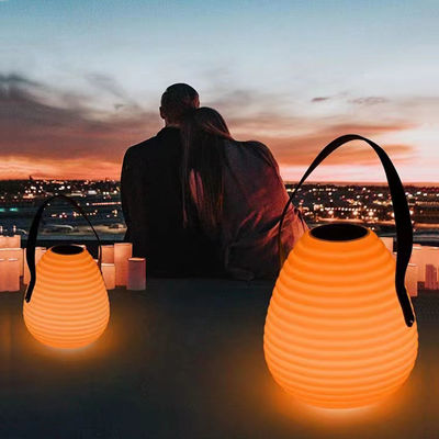 Lanterne LED portable en forme de goutte d'eau 3500K pour jardin extérieur