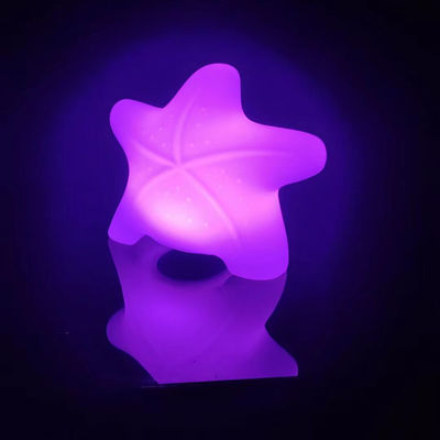 Lampes décoratives d'étoiles de mer à LED rechargeables