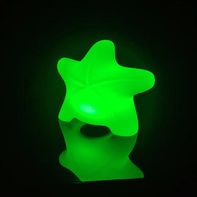 Lampes décoratives d'étoiles de mer à LED rechargeables