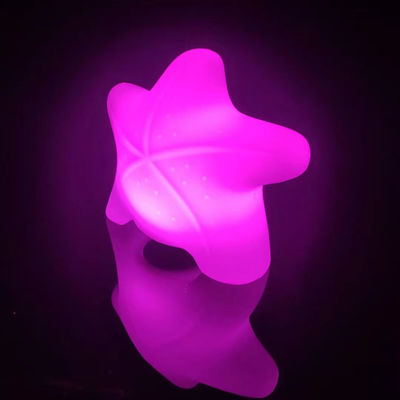 Lampes décoratives d'étoiles de mer à LED rechargeables