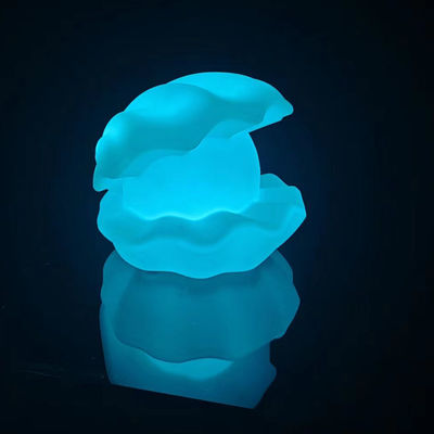 16 couleurs changeantes lumière de nuit sans fil RGB LED lumière de coquille
