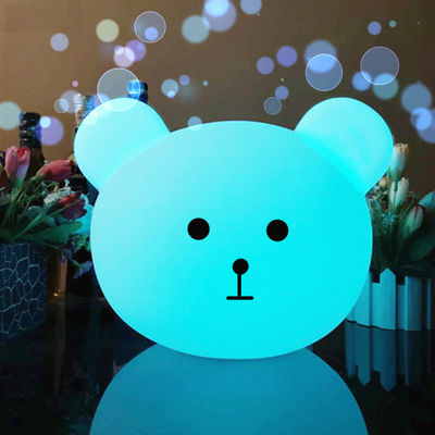 Vente à chaud de l'usine Ours de forme colorée LED