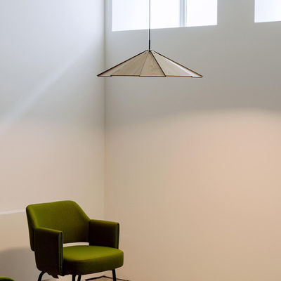 Bonne qualité pendant mur intérieur bambou bois chambre à coucher lampe en rotin ombre lampes artisanales