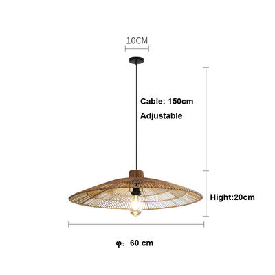 Chandelier à l' éclairage pour la chambre de thé Zen