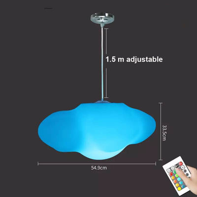 Lustre de nuage créatif Lustre de nuage nordique pour chambre d'enfant et hôtel
