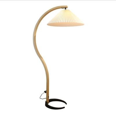 Lampe à poser en rotin plissé créatif pour chambre à coucher salon