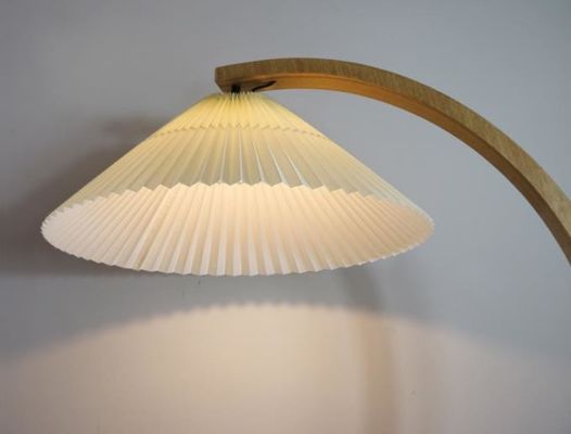Lampe à poser en rotin plissé créatif pour chambre à coucher salon