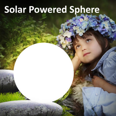 10&quot; 20&quot; 30&quot; LED Sphère Glowing Contrôle à distance solaire pour le jardin du club