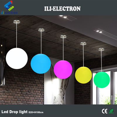 lampe à goutte en plastique à LED utilisée dans le commerce
