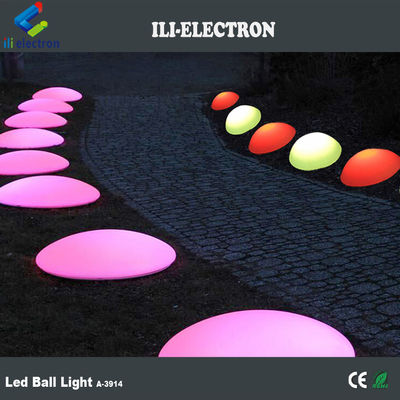 Lumière à demi-sphère en PE plastique LED rechargeable pour la décoration de Noël