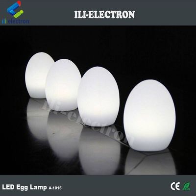 Petite lampe à LED en forme d' œuf, lueur d' œuf de nuit étanche pour la table de bar KTV