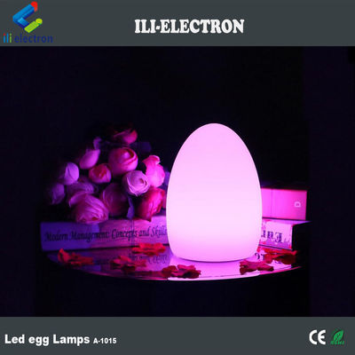 Lumières LED en forme d'oeuf mini éclairées 16 couleurs changeantes avec télécommande
