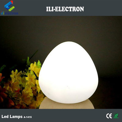 Lampe LED colorée en forme d'oeuf, sans fil avec télécommande