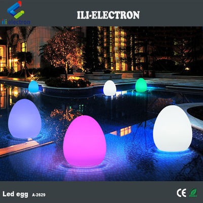Lampe de table en forme d'œuf IP65 extérieure avec télécommande rechargeable