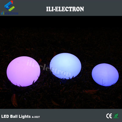 Décoration de fête de mariage sphère en plastique à LED