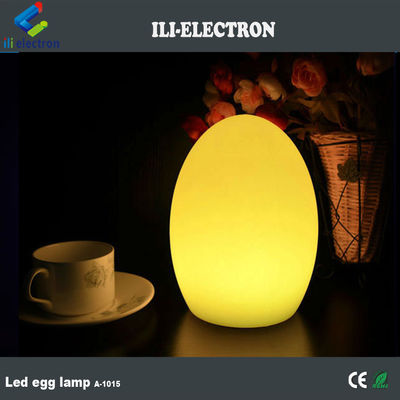 Lampe en forme d'oeuf sans fil IP65 résistante à l'eau avec base de chargeur