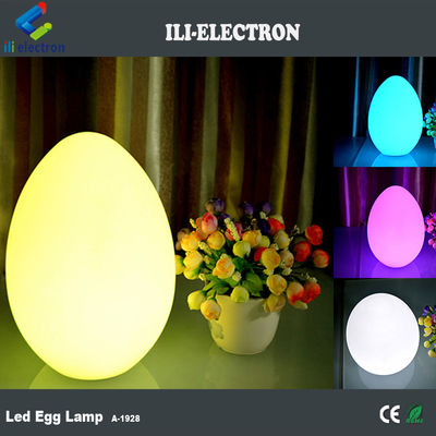 Lampe en forme d'oeuf sans fil IP65 résistante à l'eau avec base de chargeur