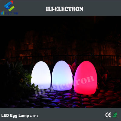 Lampe en forme d'oeuf sans fil IP65 résistante à l'eau avec base de chargeur