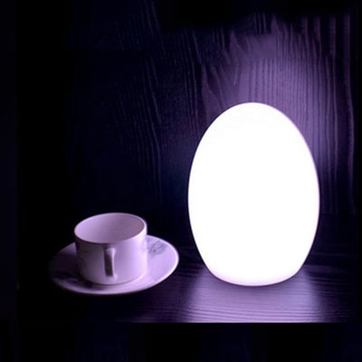 3500K Rechargeable oeuf en forme de lumières LED Matériau plastique pour les enfants cadeau