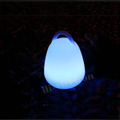 Lampe à incandescence LED en plastique PE à main avec batterie au lithium rechargeable