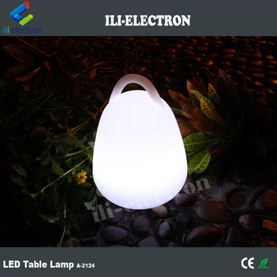 Lampe à incandescence LED en plastique PE à main avec batterie au lithium rechargeable