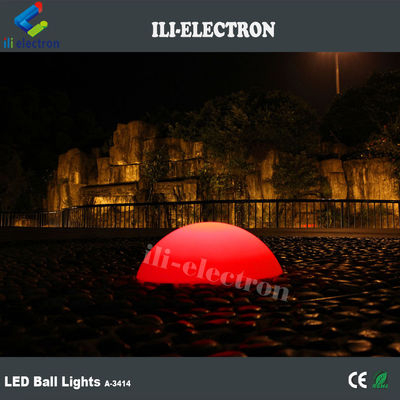 Lampe à bille à LED en plastique rechargeable