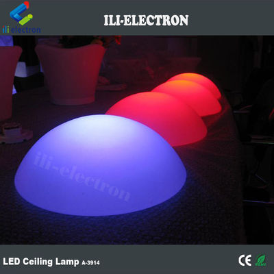 Lampe à bille à LED en plastique rechargeable