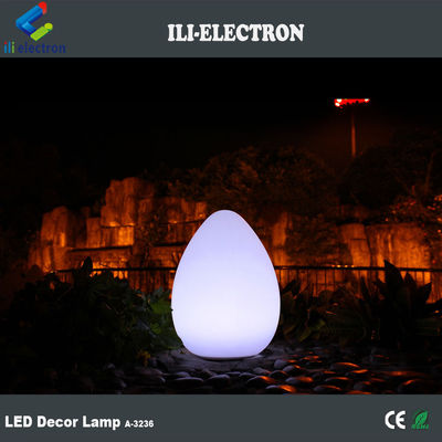 Des lumières LED en plastique en forme d'oeuf en extérieur 4400mah avec style goutte à goutte