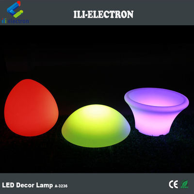 Des lumières LED en plastique en forme d'oeuf en extérieur 4400mah avec style goutte à goutte