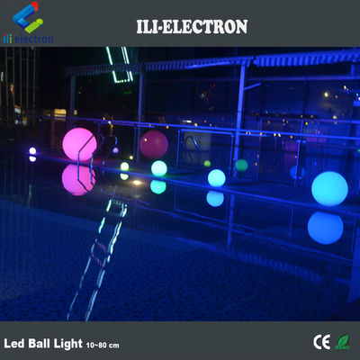 décoration de piscine lumières à billes lumineuses