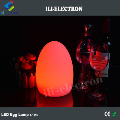 Lampe de table en forme d'oeuf à LED de luxe moderne