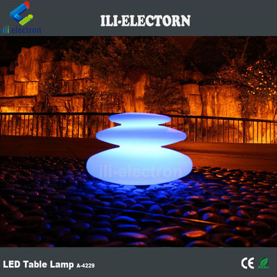 lampe à son en plastique à LED multicolore rechargeable