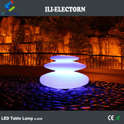 lampe à son en plastique à LED multicolore rechargeable