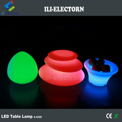 lampe à son en plastique à LED multicolore rechargeable