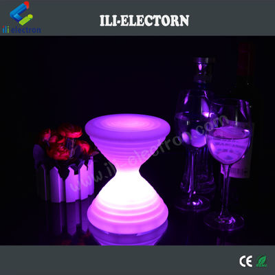 Lumière de table à LED en plastique en forme de sablier