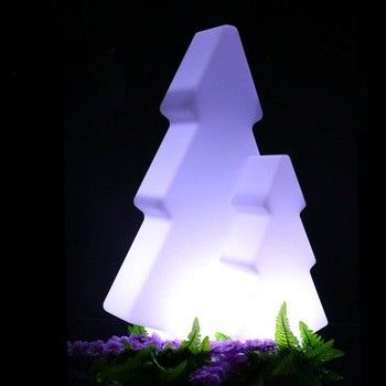 couleurs extérieures changeantes LED lumineux arbres de Noël